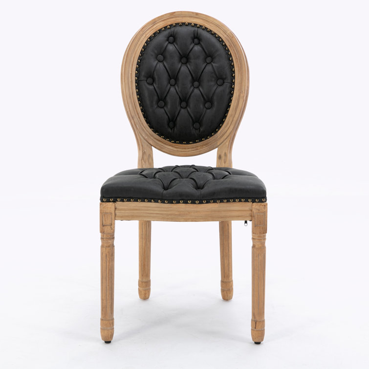 Ophelia & Co. Tyle Tufted King Louis Back Dining Chair Wayfair